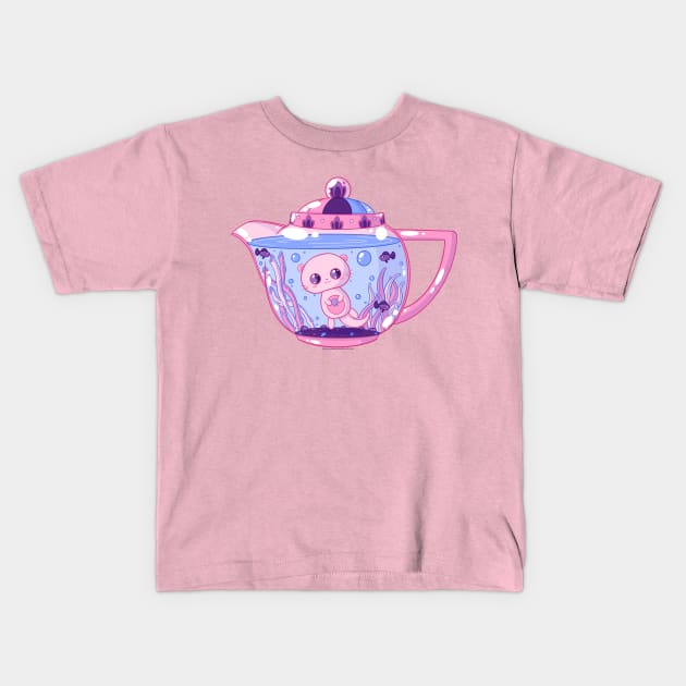 LGBT Communi-Tea Omnisexual Pride Kids T-Shirt by BunnyBees Studios